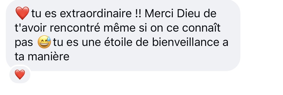 Une étoile de bienveillance
